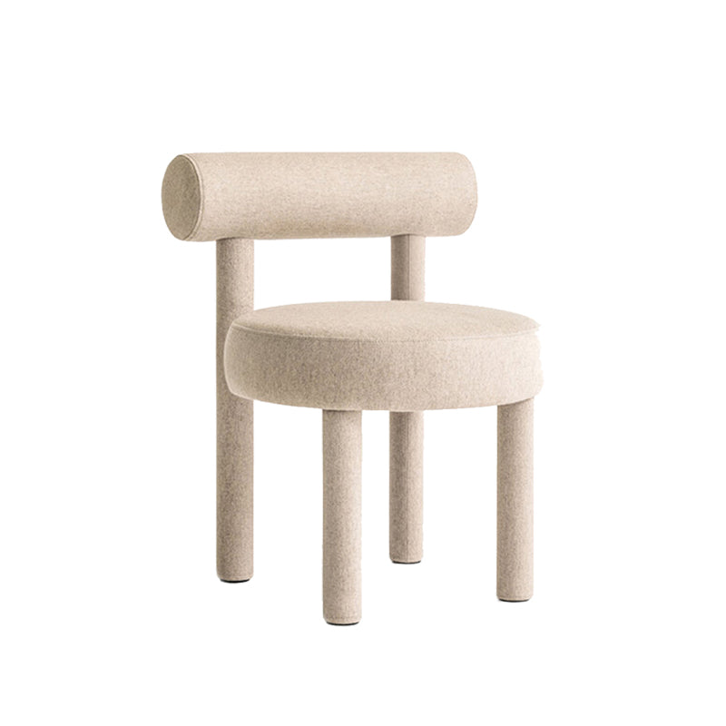 Upholstered Velvet Dining Side Chair Contemporary Indoor Dining Chair