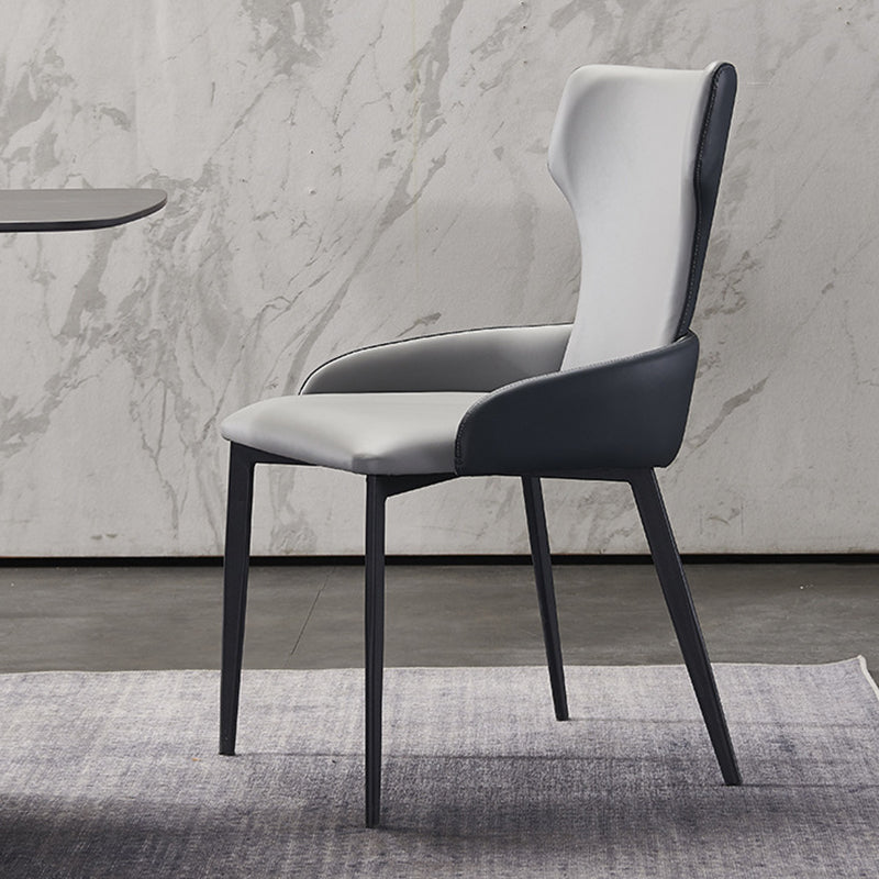 Wingback Arm Chair Contemporary Metal Indoor-Outdoor Room Chair