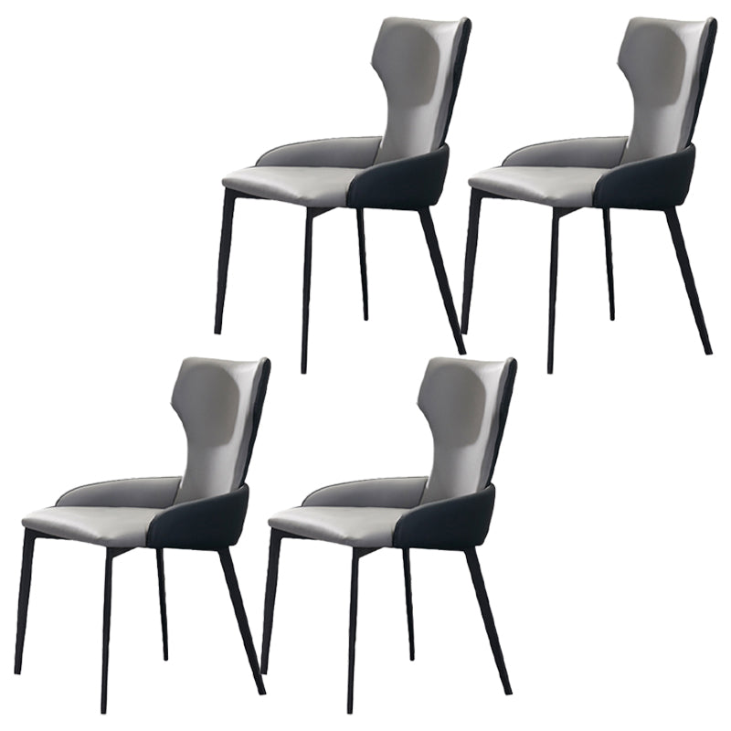 Wingback Arm Chair Contemporary Metal Indoor-Outdoor Room Chair