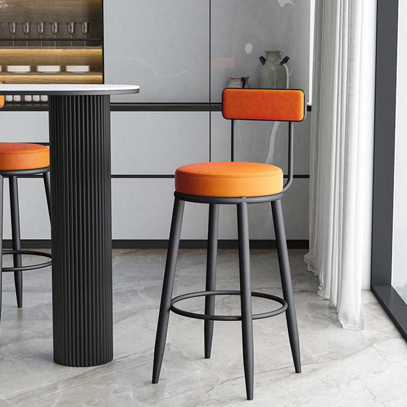 Industrial Stone Pub Dining Set 1/5 Pieces Counter Table with Upholstered Stools