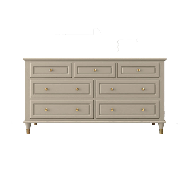 Glam Horizontal Storage Chest Bedroom 16.2" Wide Wooden Chest with Drawers