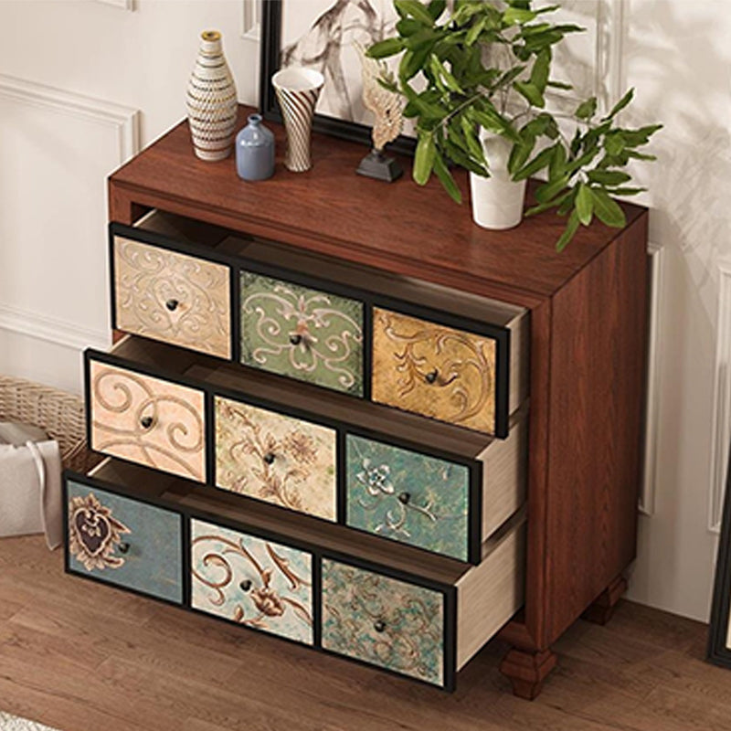 16.38-inch W Dresser American Traditional Solid Wood Storage Chest