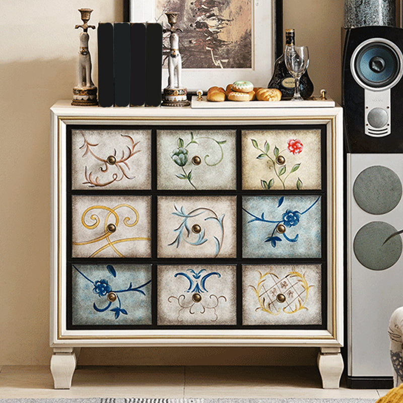 16.38-inch W Dresser American Traditional Solid Wood Storage Chest