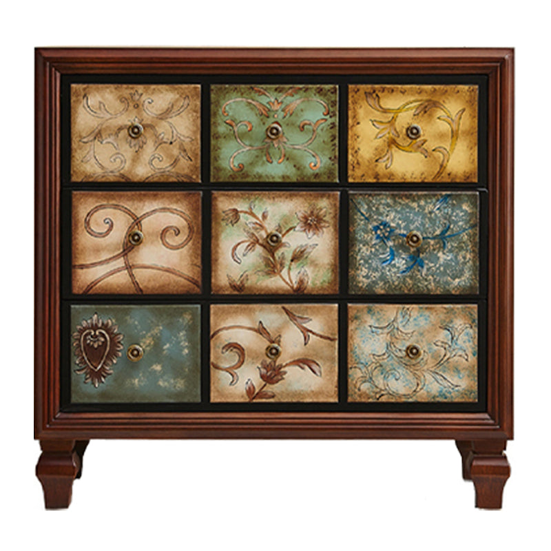 16.38-inch W Dresser American Traditional Solid Wood Storage Chest