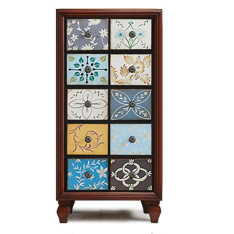 16.38-inch W Dresser American Traditional Solid Wood Storage Chest