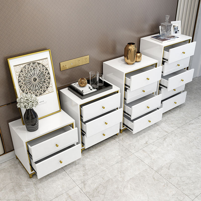 15.6-inch W Glam Dresser Manufactured Wood Storage Chest with 2/3/4/5 Drawers