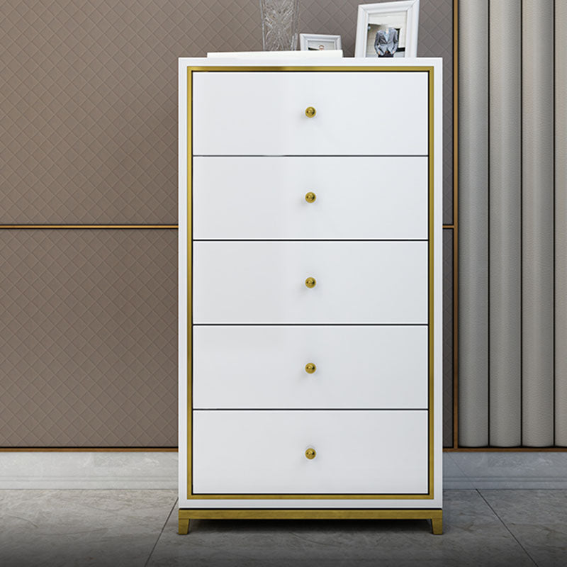 15.6-inch W Glam Dresser Manufactured Wood Storage Chest with 2/3/4/5 Drawers