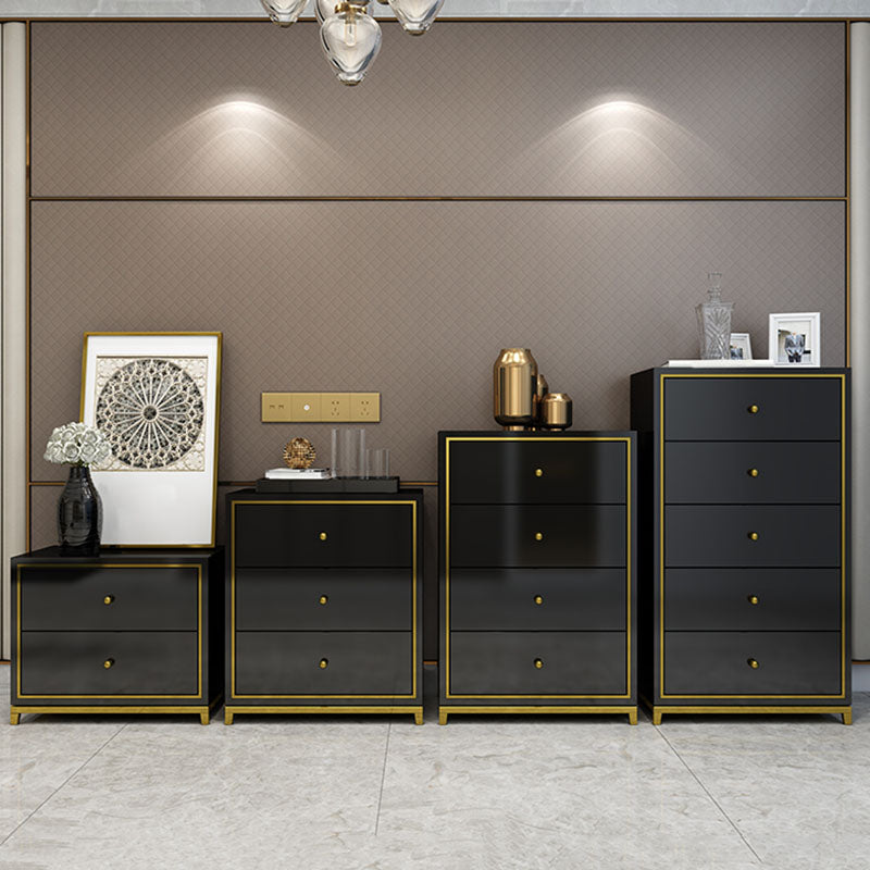 15.6-inch W Glam Dresser Manufactured Wood Storage Chest with 2/3/4/5 Drawers