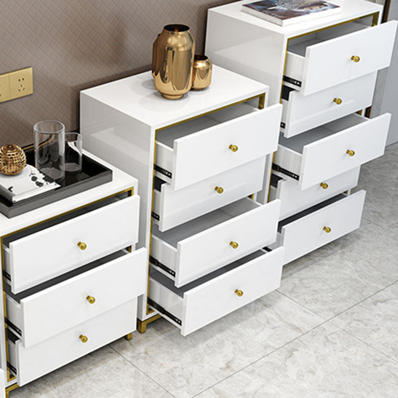 15.6-inch W Glam Dresser Manufactured Wood Storage Chest with 2/3/4/5 Drawers