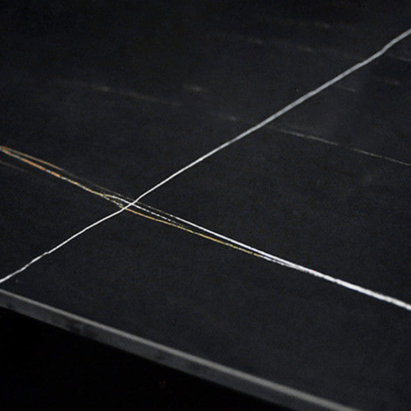 Faux Marble Counter Dining Table Contemporary Metal Base Counter Wine Table