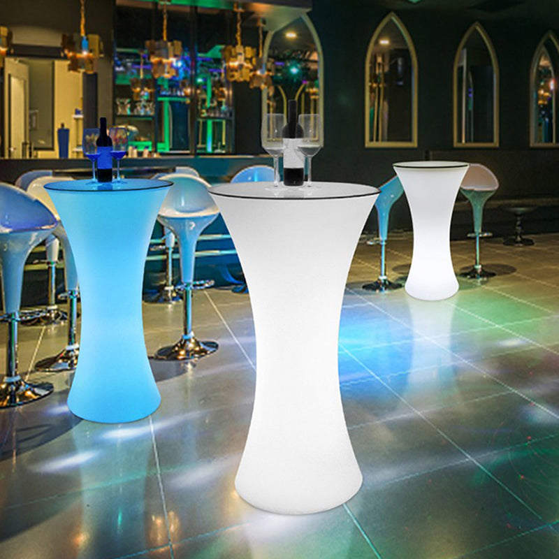 Polyethylene Geometric Table Industrial Style Commercial Bar Table