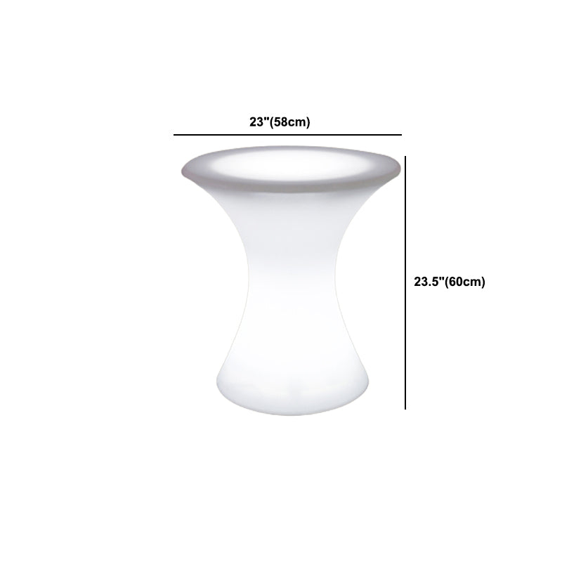 Polyethylene Geometric Table Industrial Style Commercial Bar Table