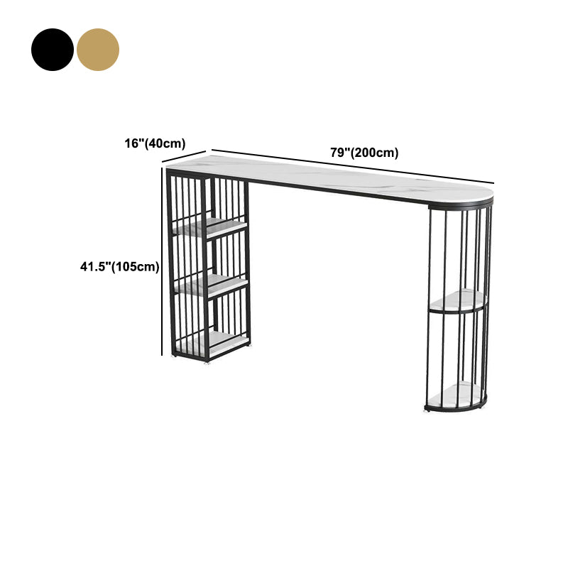 Stone Free from Table Modern Minimalist Home Living Room Bar Table