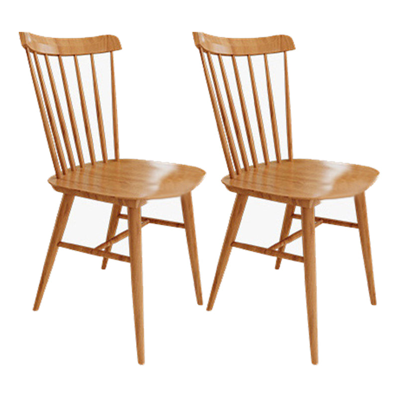 Modern 1/2/7 Pieces Rectangle Dining Set Solid Wood Dining Table with Wooden Chairs