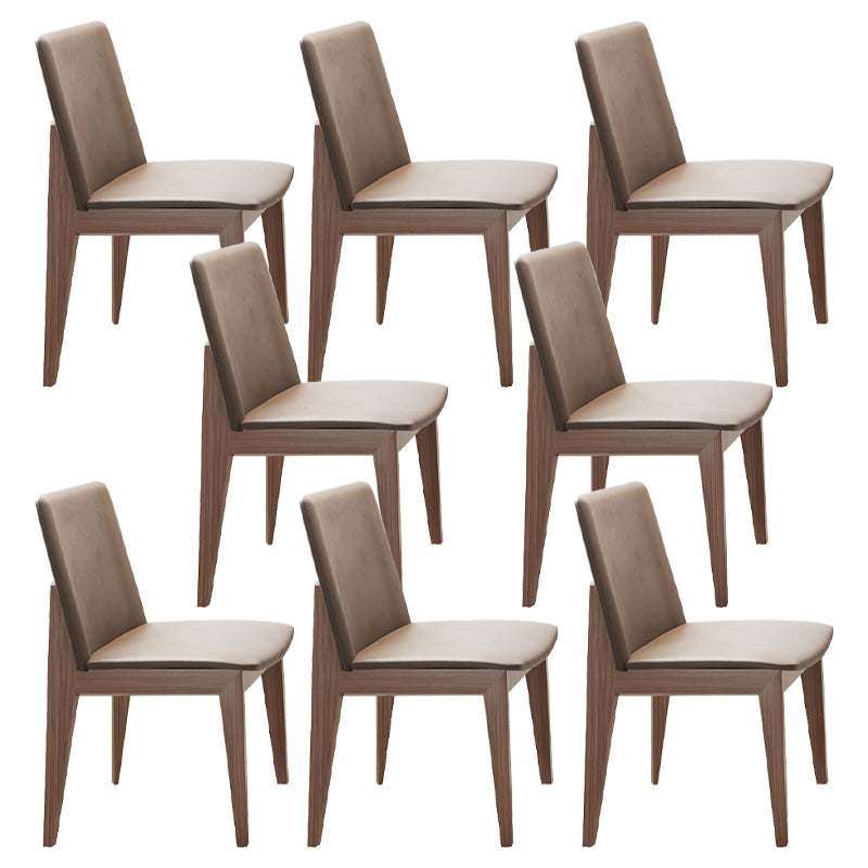 Modern Style Wooden Table Set 1/6/8/9/12 Pieces Dining Set for Kitchen