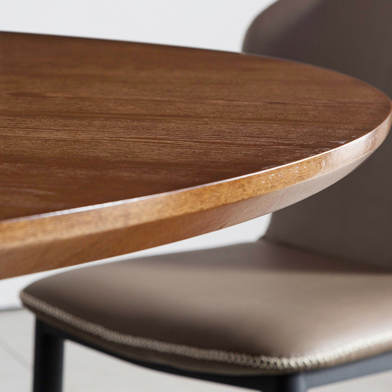 Modern Style Wooden Table Set 1/6/8/9/12 Pieces Dining Set for Kitchen