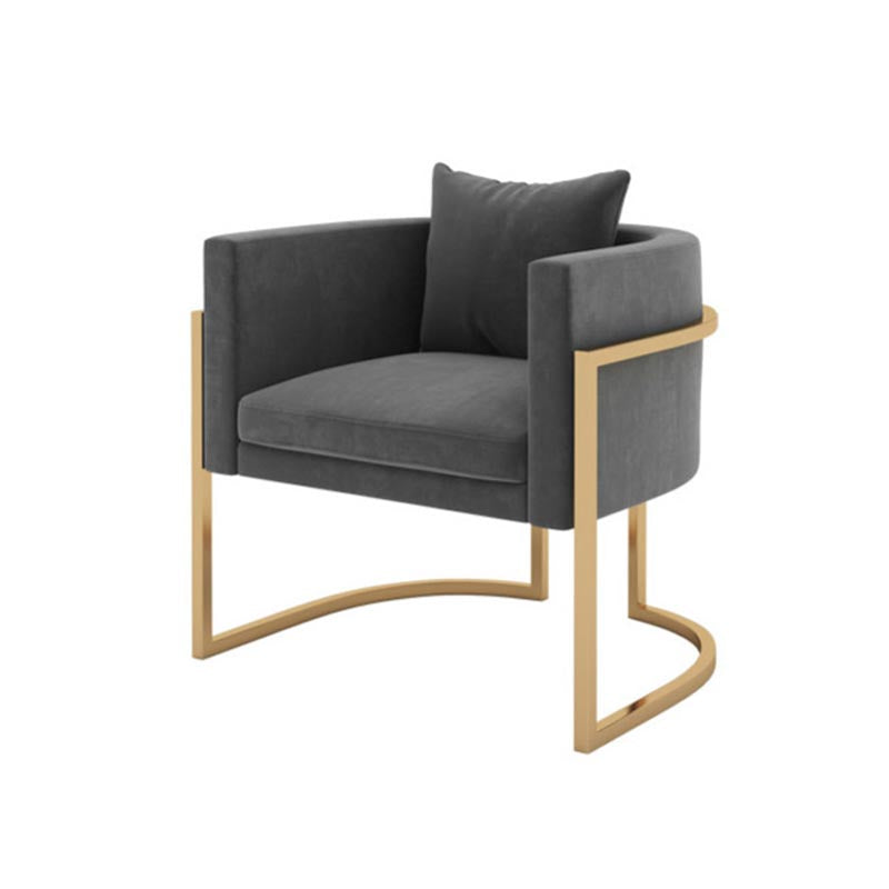 Glam Style Faux Marble Dining Set Round 1/2/3/5 Pieces Dining Set for Home Use