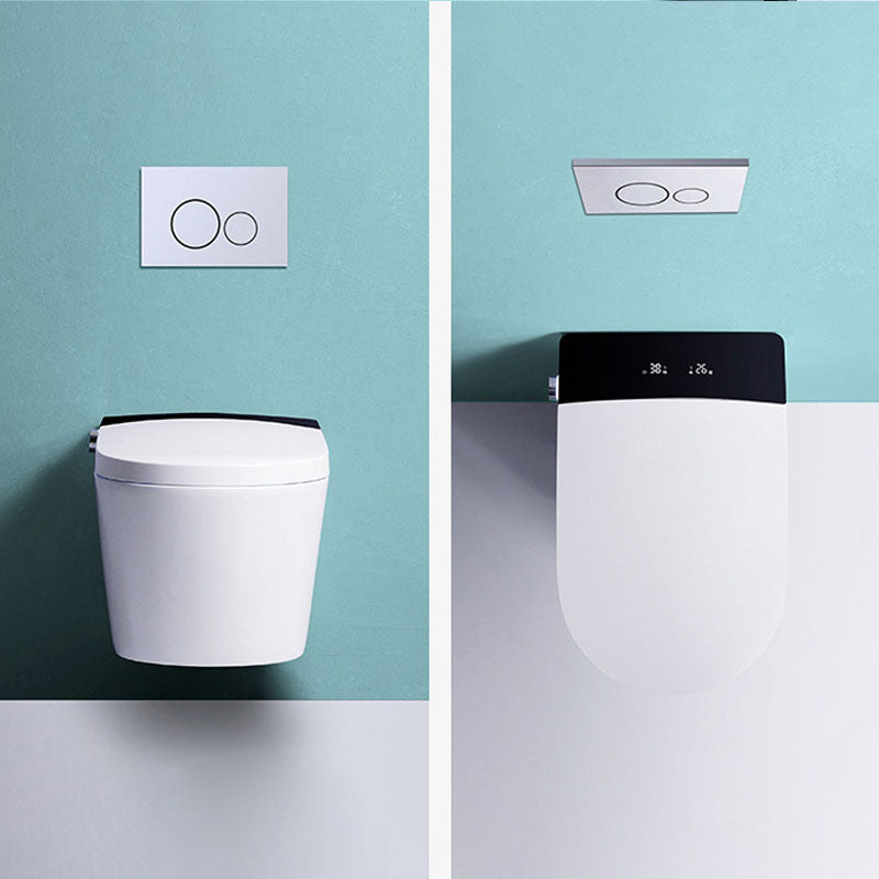 Wall Mount Modern Flush Toilet One-Piece Toilet Toilet Bowl for Washroom