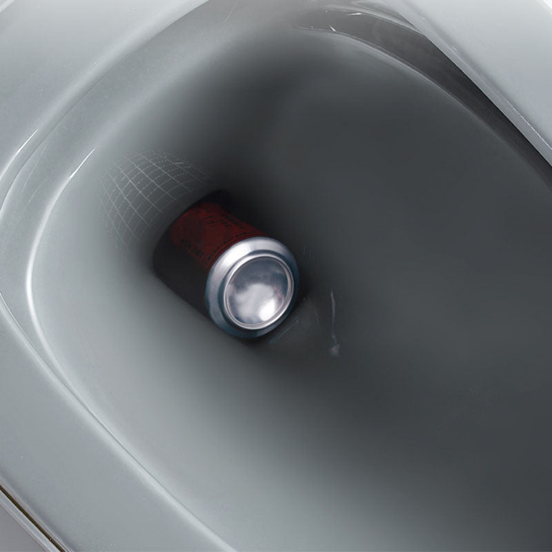 Traditional Flush Toilet Siphon Jet One-Piece Toilet with Slow Close Seat