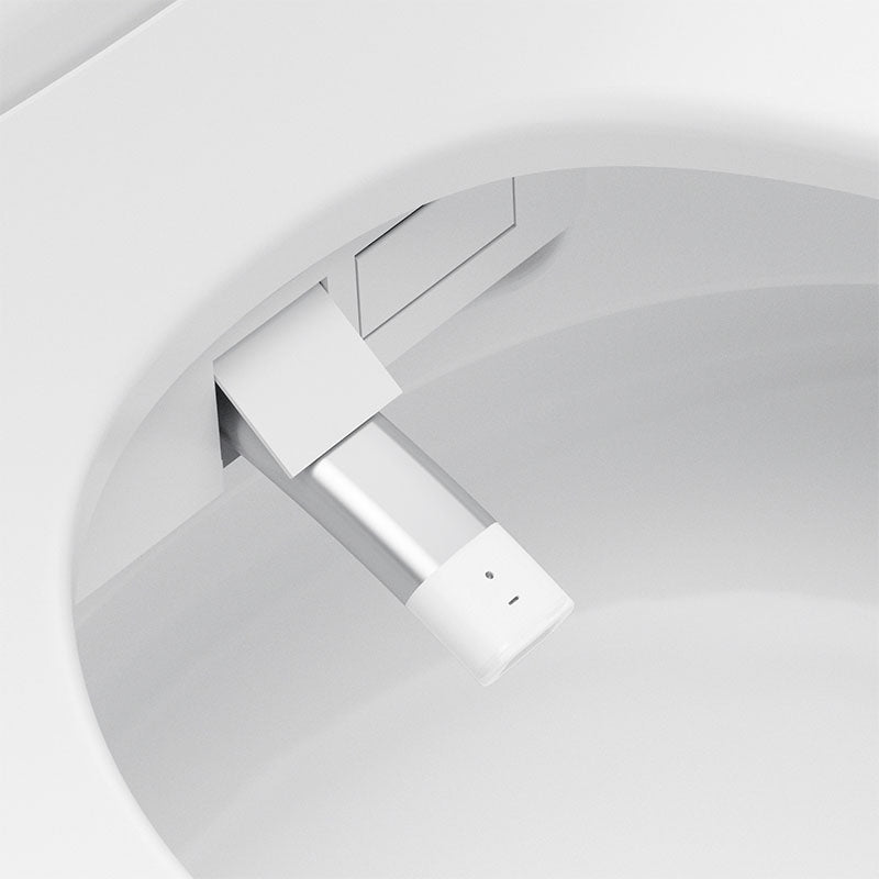 Modern Auto One Piece Toilet Siphon Jet Round Toilet with Sterilization Function