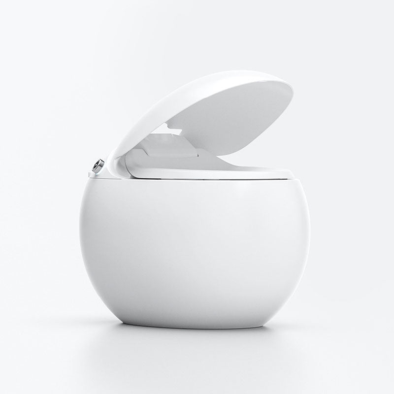 Modern Auto One Piece Toilet Siphon Jet Round Toilet with Sterilization Function