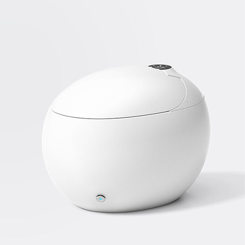 Modern Auto One Piece Toilet Siphon Jet Round Toilet with Sterilization Function