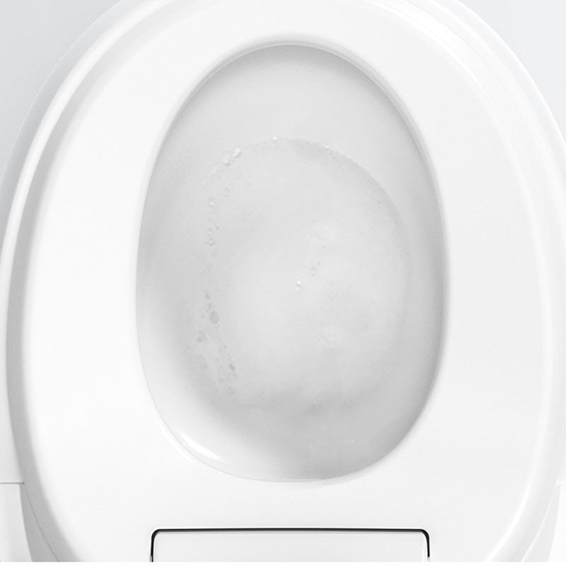 Modern Auto One Piece Toilet Siphon Jet Round Toilet with Sterilization Function