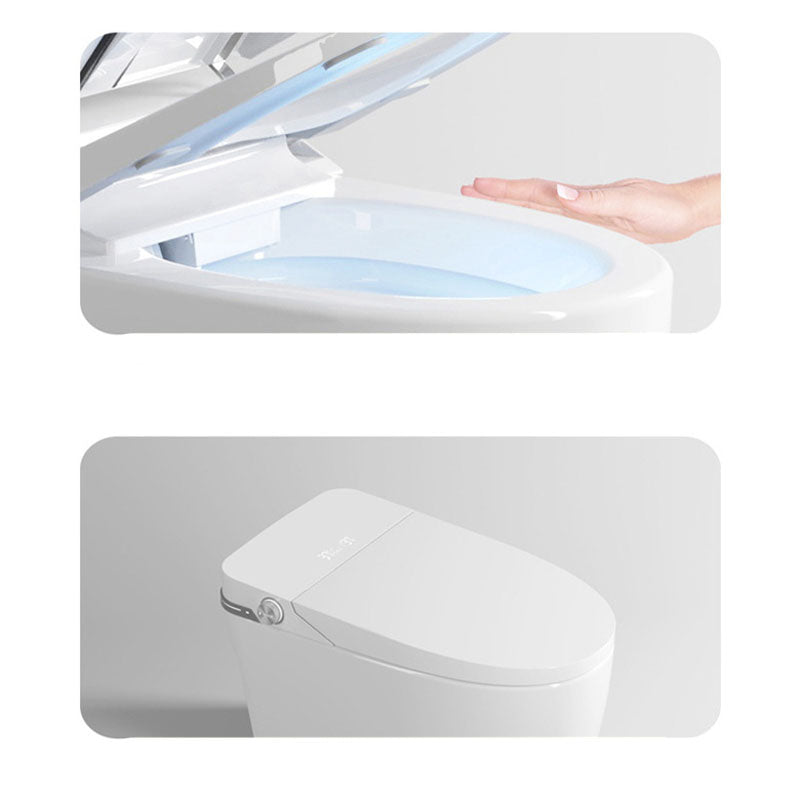 Ultraviolet Sterilization Toilet Elongated Floor Mounted One Piece Toilet