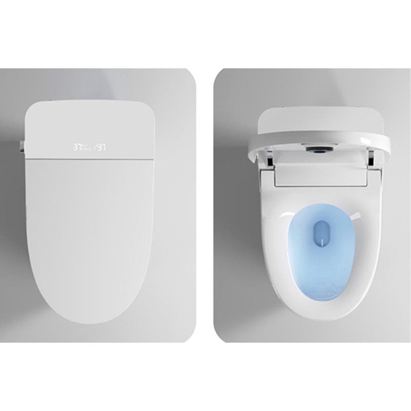 Ultraviolet Sterilization Toilet Elongated Floor Mounted One Piece Toilet