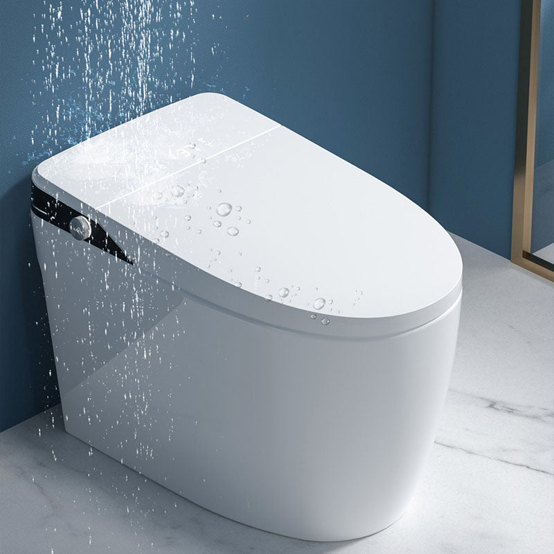 Smart One Piece Toilet Concealed Tank Elongated Toilet with Automatic Flush