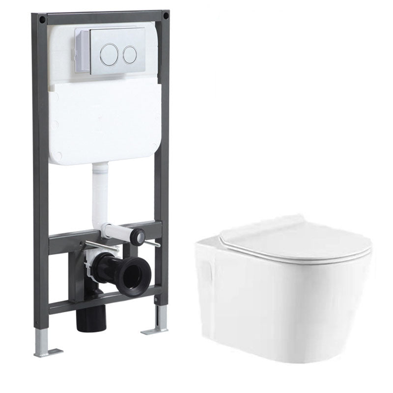 Wall-mounted Toilet Household In-wall Hidden Water Tank Concealed Hanging Toilet