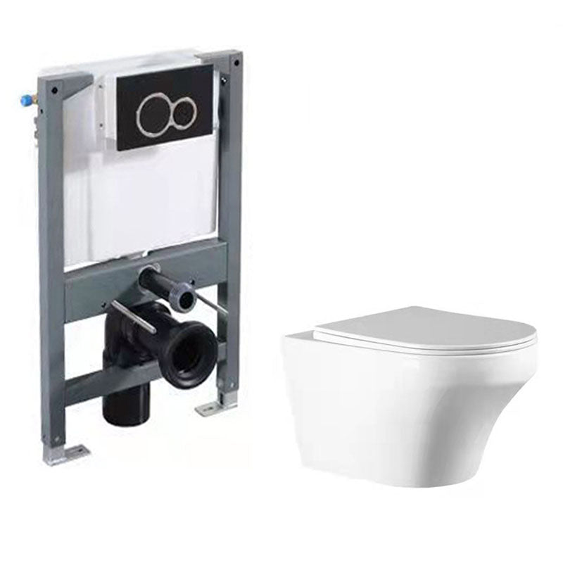 Wall-mounted Toilet Household In-wall Hidden Water Tank Concealed Hanging Toilet