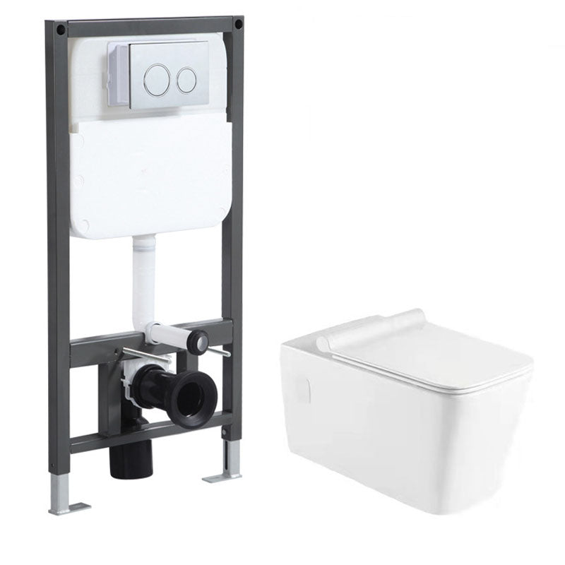 Wall-mounted Toilet Household In-wall Hidden Water Tank Concealed Hanging Toilet