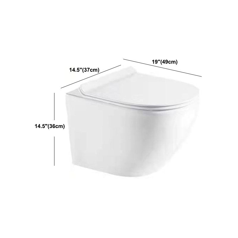 Wall-mounted Toilet Household In-wall Hidden Water Tank Concealed Hanging Toilet
