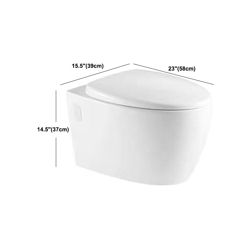 Wall-mounted Toilet Household In-wall Hidden Water Tank Concealed Hanging Toilet