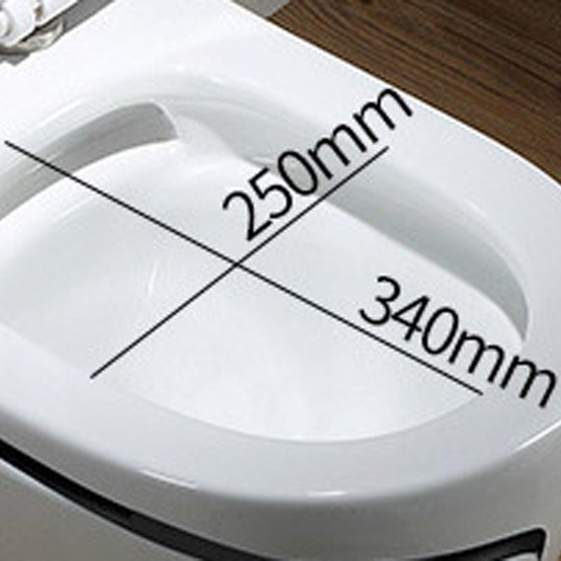 Simple Household Toilet Ceramic Siphon Jet Toilet with Pumping Mute Water-saving