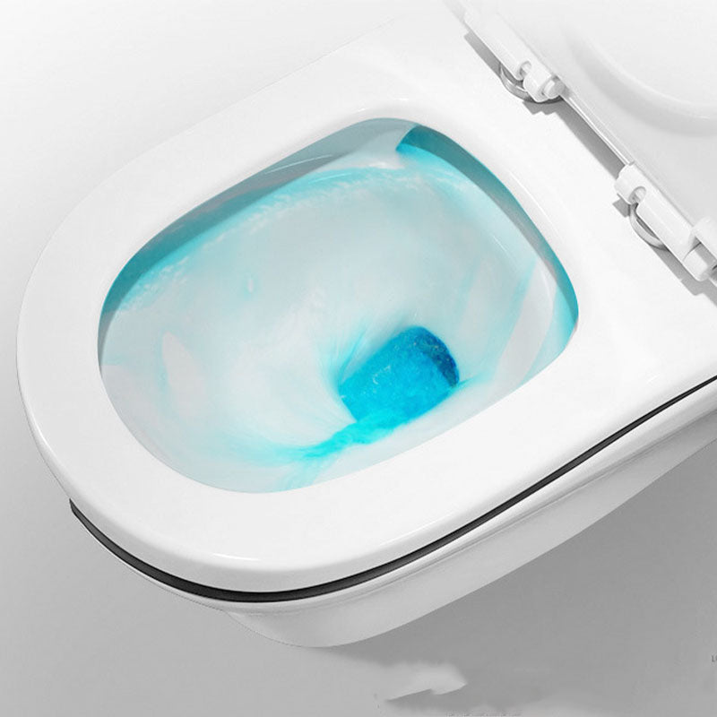 Simple Household Toilet Ceramic Siphon Jet Toilet with Pumping Mute Water-saving