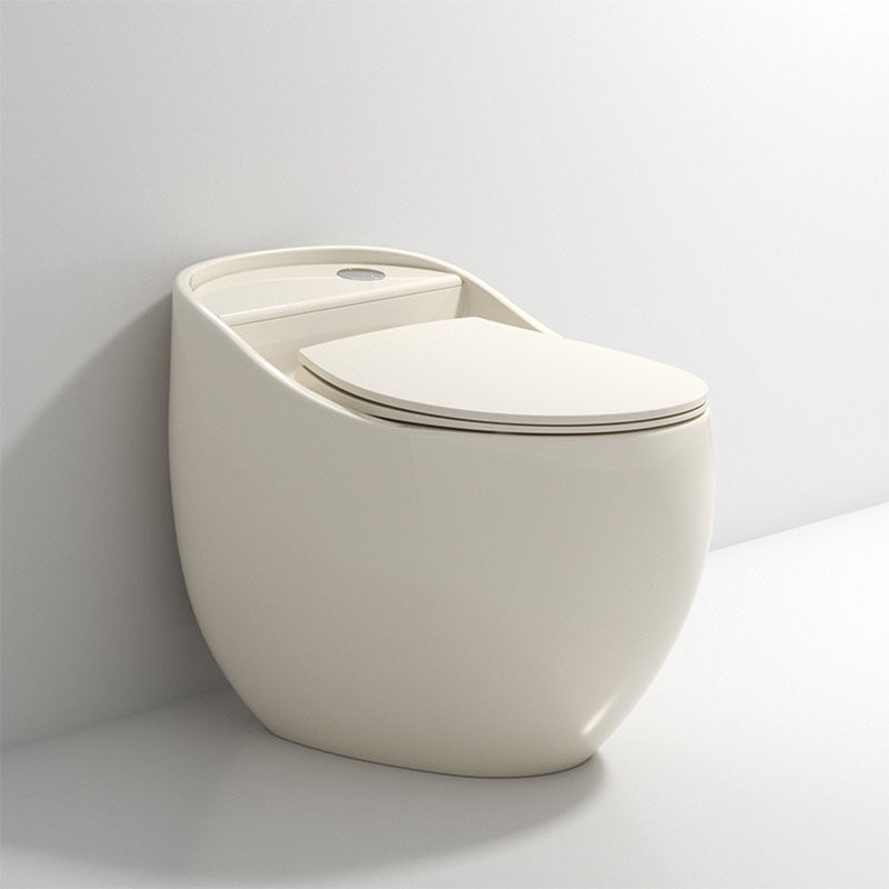 Round Siphon Type Household Toilet Small Apartment Large-caliber Silent Toilet