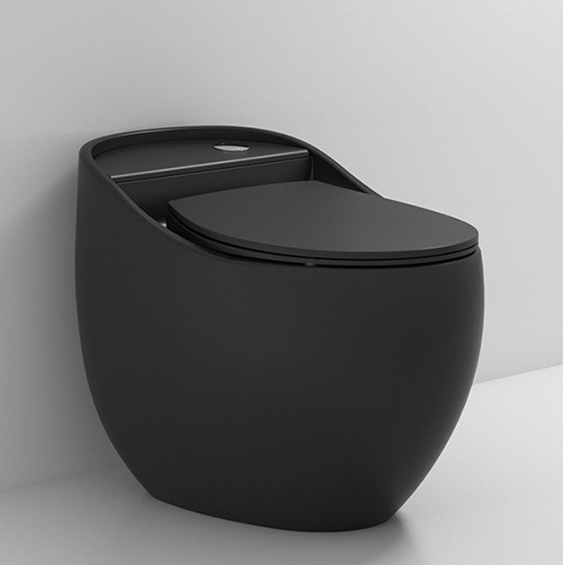 Round Siphon Type Household Toilet Small Apartment Large-caliber Silent Toilet