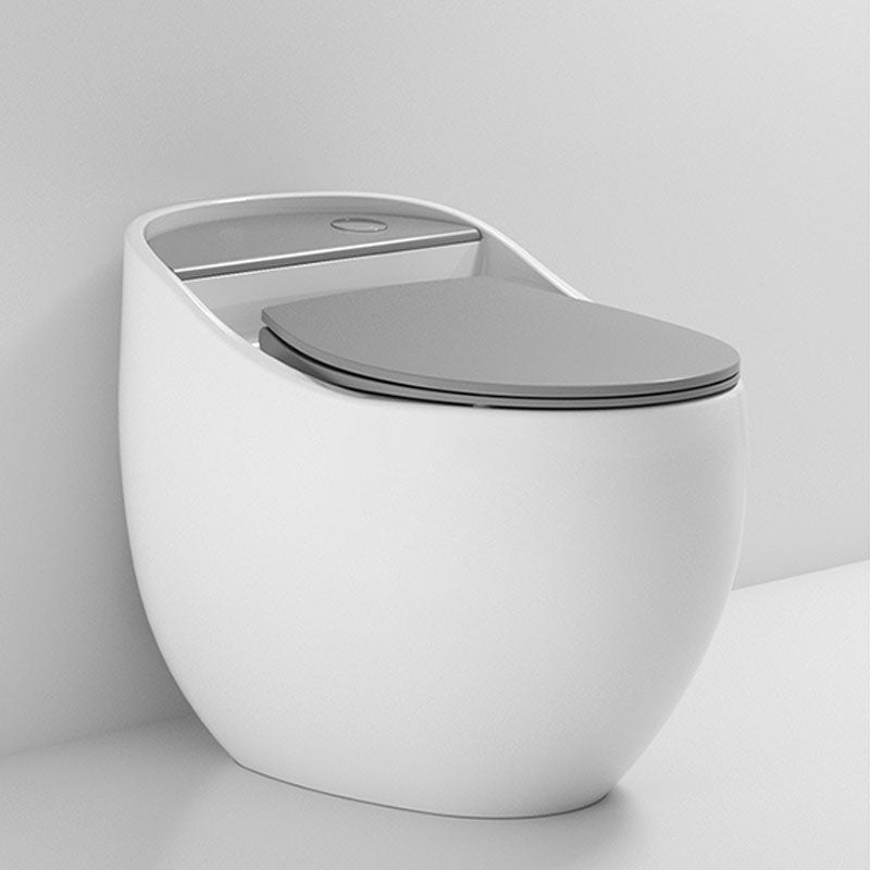 Round Siphon Type Household Toilet Small Apartment Large-caliber Silent Toilet