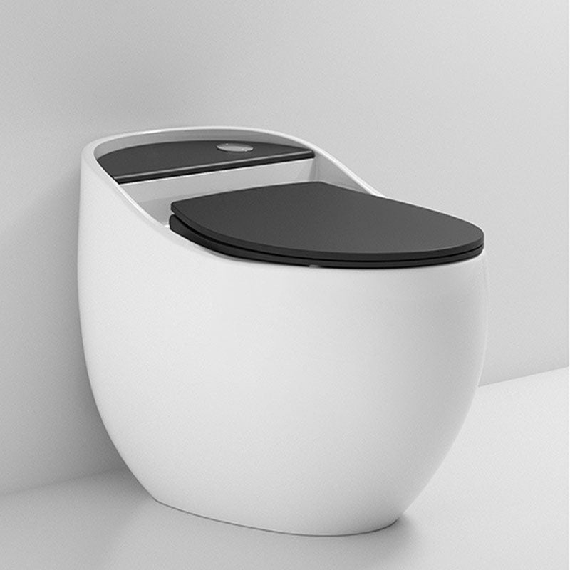 Round Siphon Type Household Toilet Small Apartment Large-caliber Silent Toilet