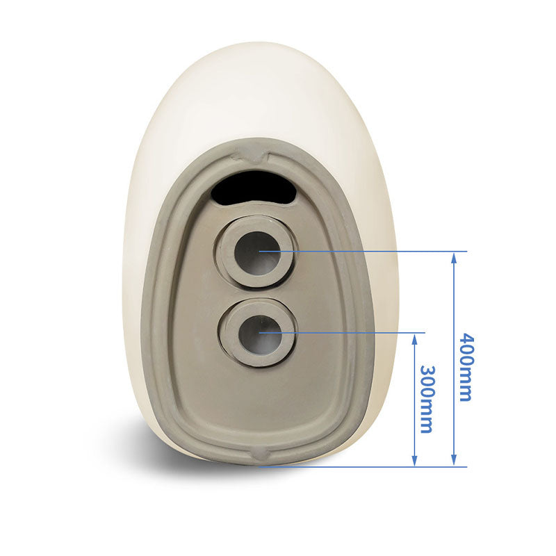 Round Siphon Type Household Toilet Small Apartment Large-caliber Silent Toilet