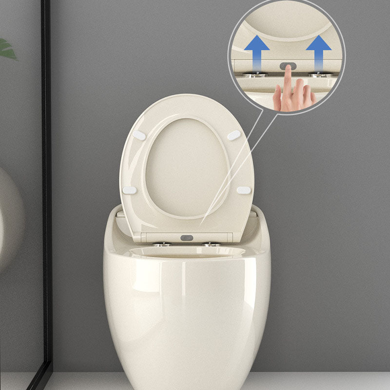 Round Siphon Type Household Toilet Small Apartment Large-caliber Silent Toilet