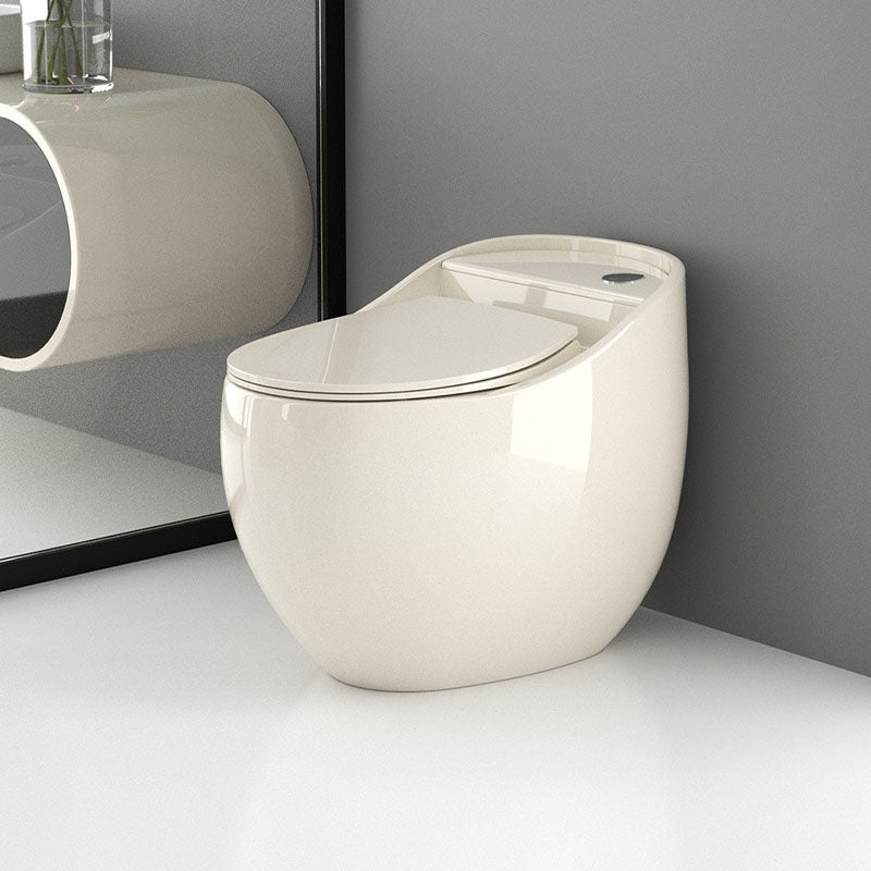 Round Siphon Type Household Toilet Small Apartment Large-caliber Silent Toilet