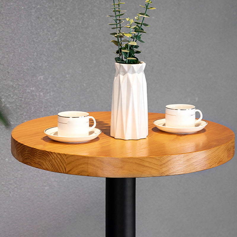 Industrial Style 1/2/3 Pieces Solid Wood Bar Table Set Round Counter Set