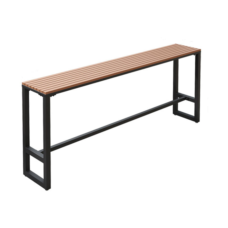 Industrial Brown Bar Table Set 1/2/5 Pieces Wood Counter Table for Indoor