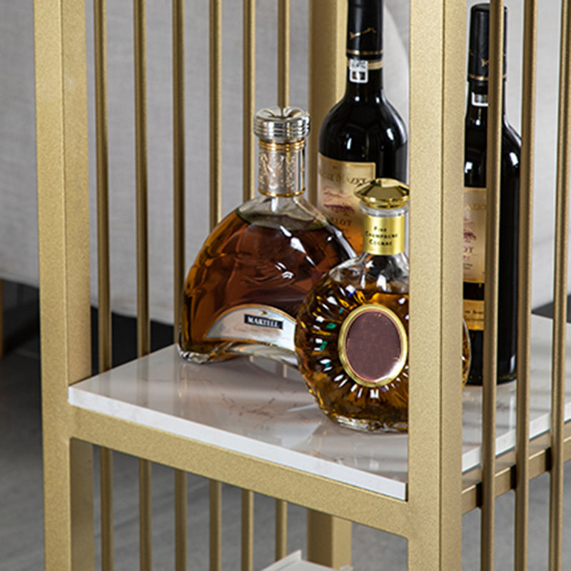 Rectangular Bar Table Set Glam 1/2/3/5 Pieces Bar Table and Stools for Dining Room