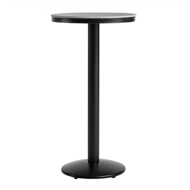 Industrial Stone Bar Table Set 1/3 Pieces Round Counter Table Set for Indoor