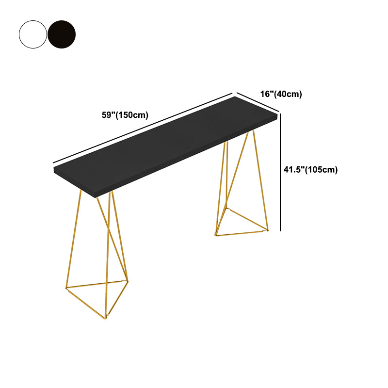 Metal Frame Glam Pub Table Set with Wood Top 1/2/3 Pieces Matte Finish Bar Set for Home
