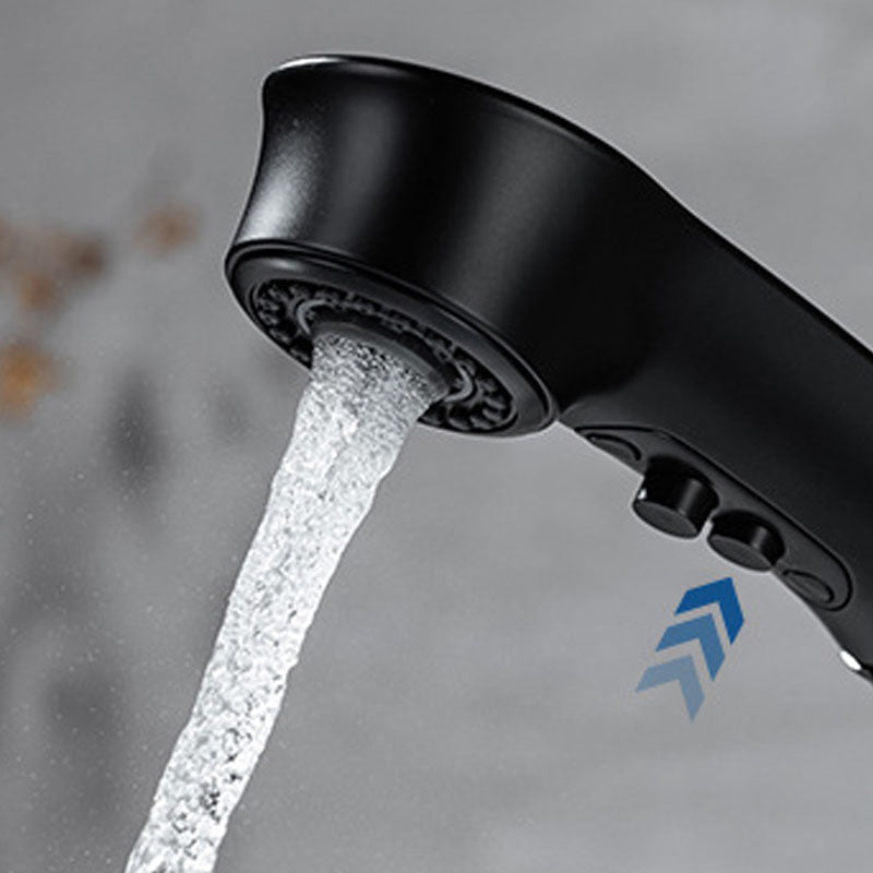 Industrial Sink Faucet Solid Color Centerset Bathroom Sink Faucet with Drain Assembly